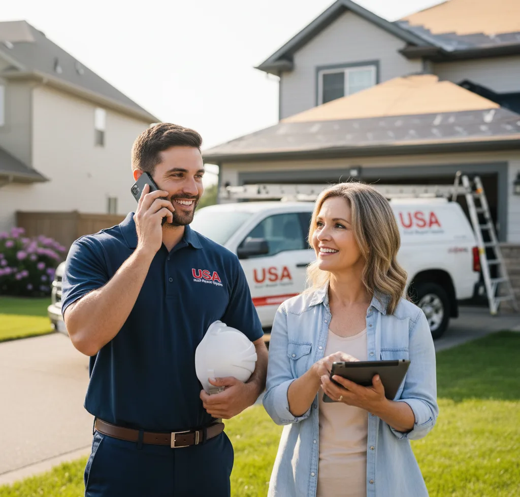 USA Roof Repair Experts customer support in Loveland